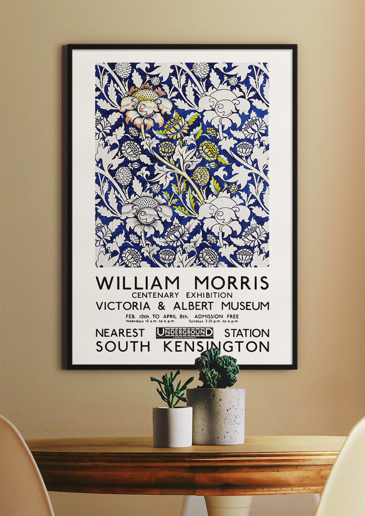 William Morris Exhibition Poster - Wey